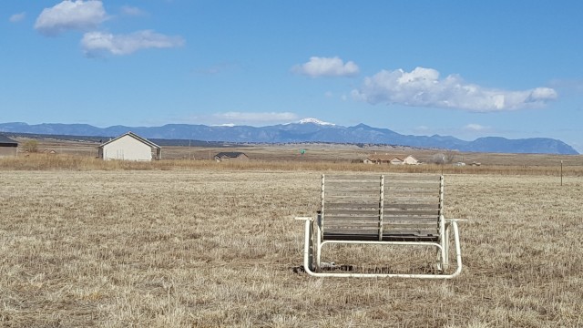 View of Pikes Peak from Pueblo West