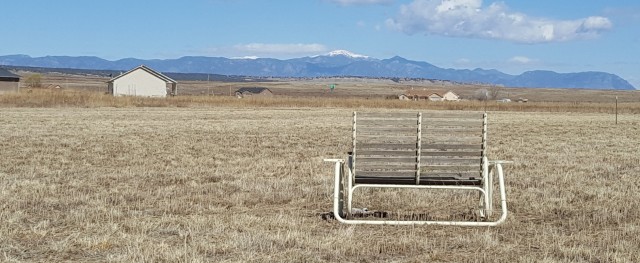 View of Pikes Peak from Pueblo West